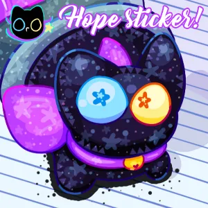 Hope in an Ink Bottle - Sticker