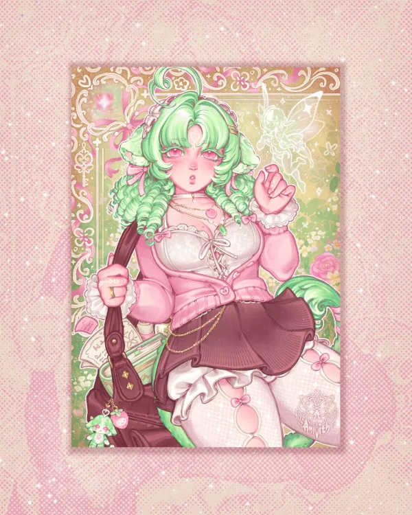 "Fae-Touched Wanderlust" (Original Art Print)