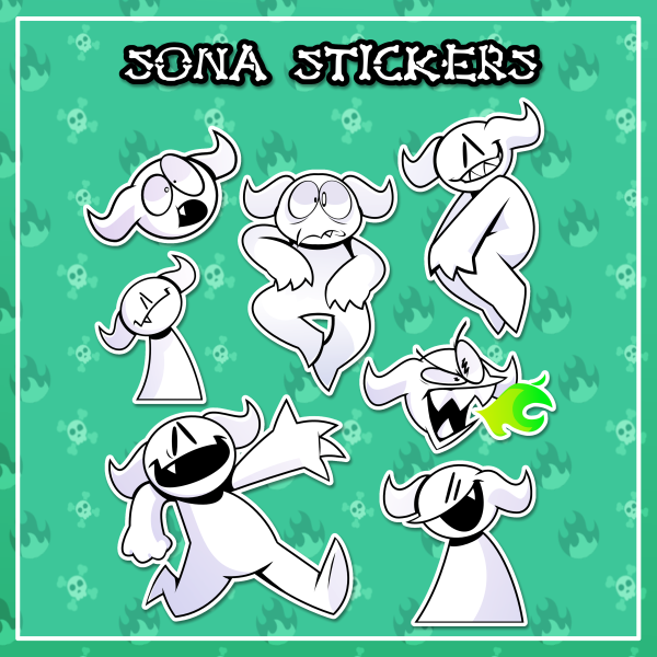 Sona Paper Stickers Sheet