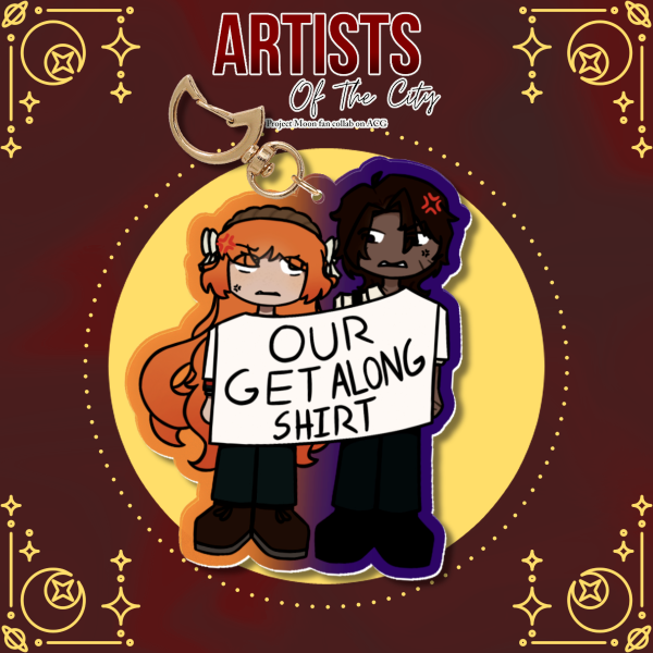 Ishmael & Heathcliff Colored Keychain [LIMBUS COMPANY]
