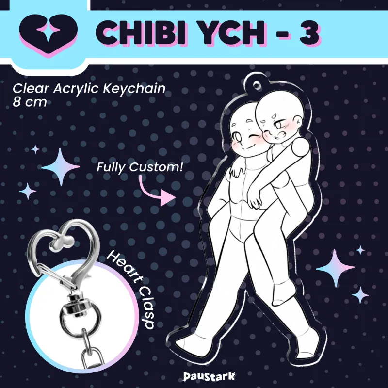 YCH Chibi Couple - Base 3