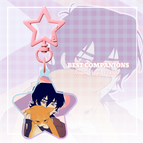 [Best Companions] Keith Kogane | 5cm Rainbow Acrylic Keychain
