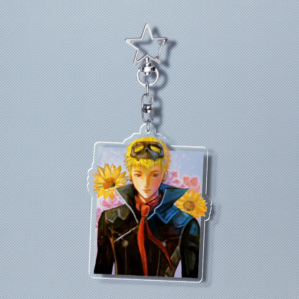 [Clear Acrylic Charm] Skull