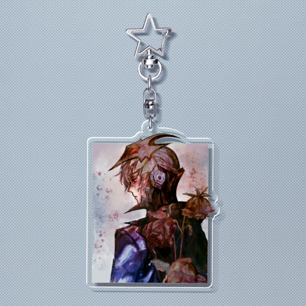 [Clear Acrylic Charm] Crow