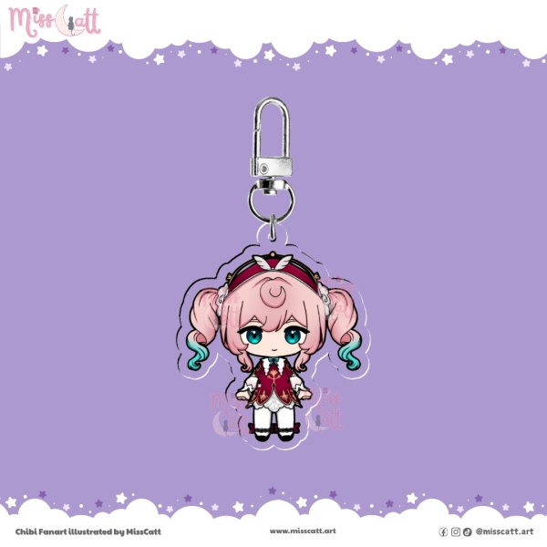 Honkai Star Rail | Hyacine | Acrylic Keychain