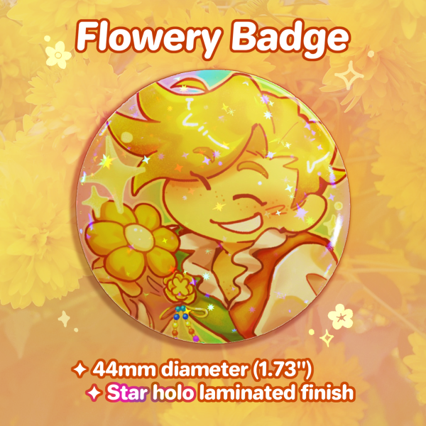 Flowery Badge [Deltarune]