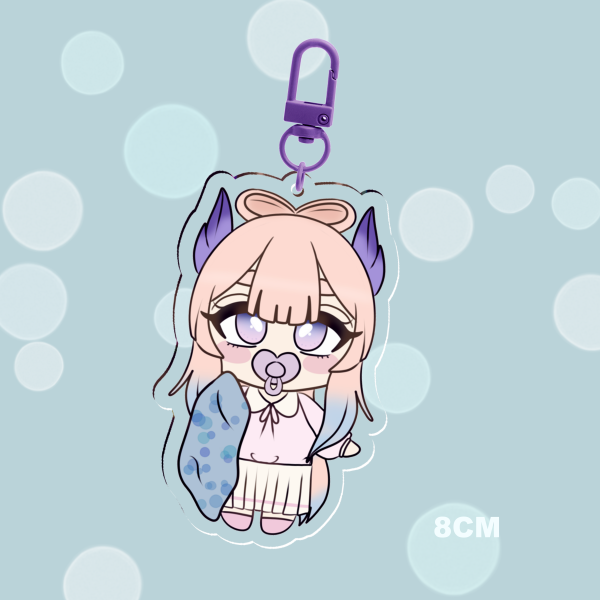 Baby Kokomi keychain || genshin impact
