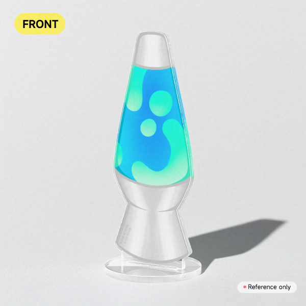 Green And Blue 12CM Acrylic Lava Lamp