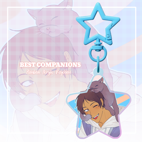 [Best Companions] Lance McClain | 5cm Rainbow Acrylic Keychain