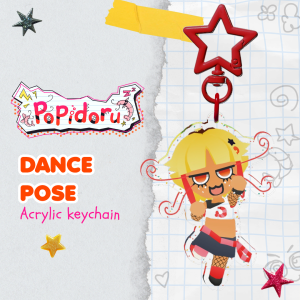 Popidoru Dance Stance Acrylic Keychain