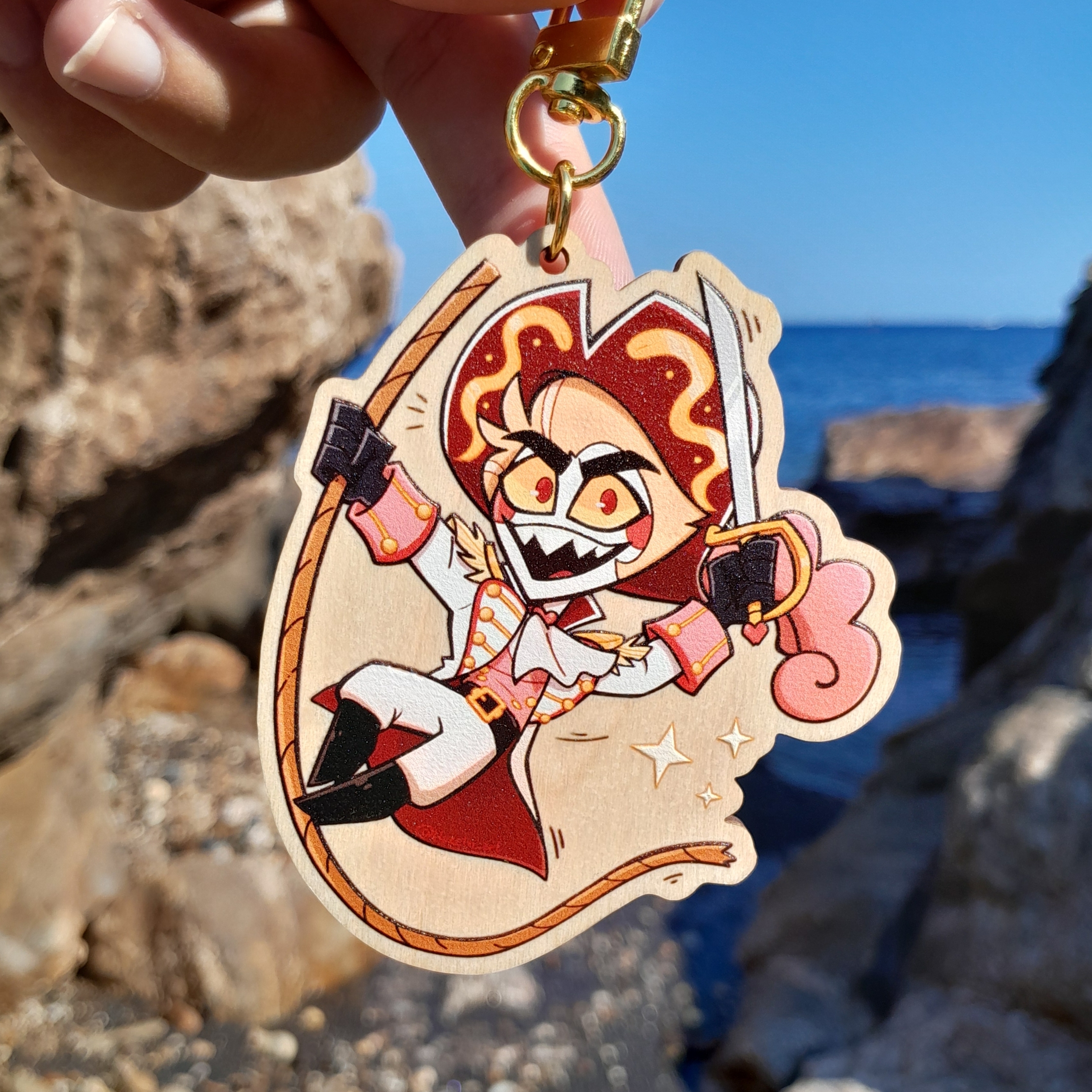 Pirate Lucifer Keychain