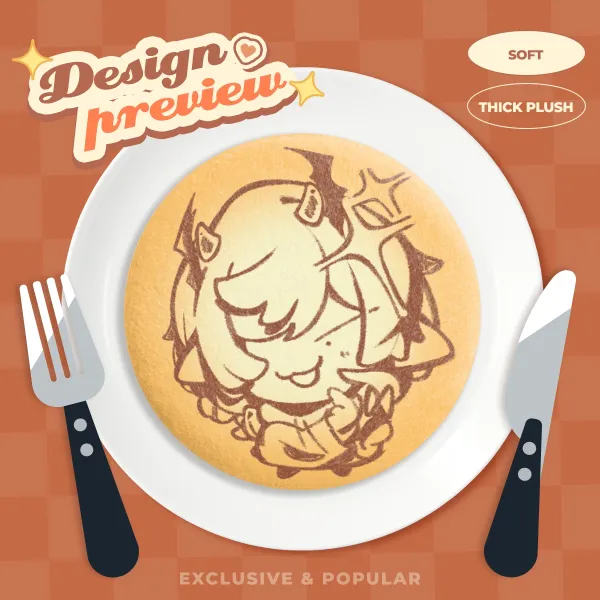 Nane Cookie Plush Pin