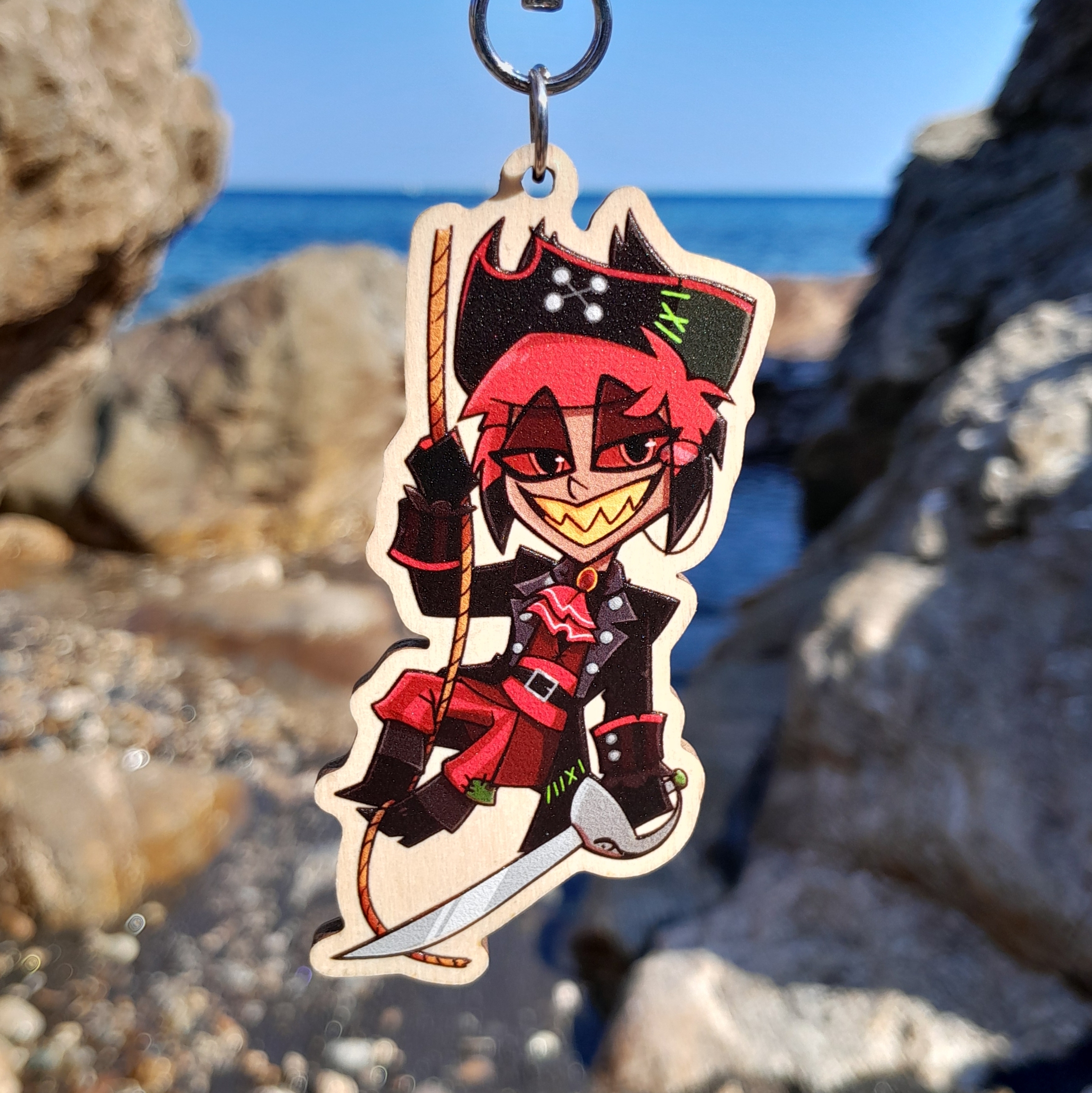 Pirate Alastor Keychain