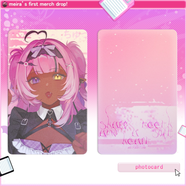 meira — photocard