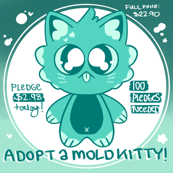 Moldy Meow Meow Plushie