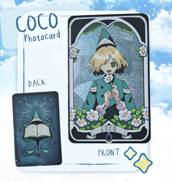 Coco Vortex Holographic Photocards