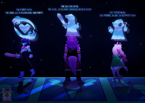 [Deltarune] The Prophecy (11'' x 17'')