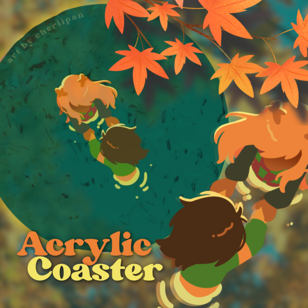 Lakeside Fun Acrylic Coaster
