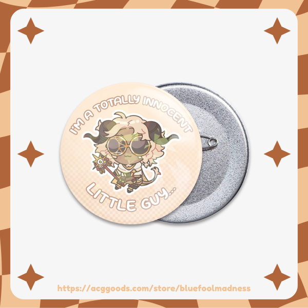 Totally Innocent Eco [OC] - Button Pin