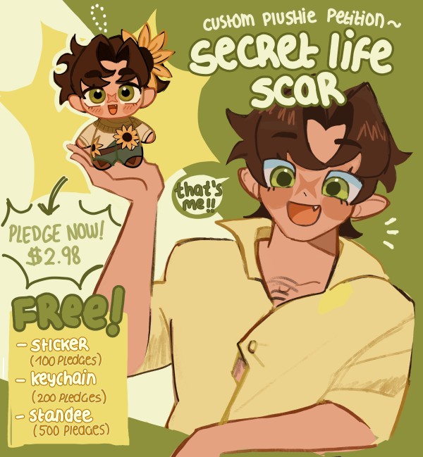 SecretLife Scar Plushie