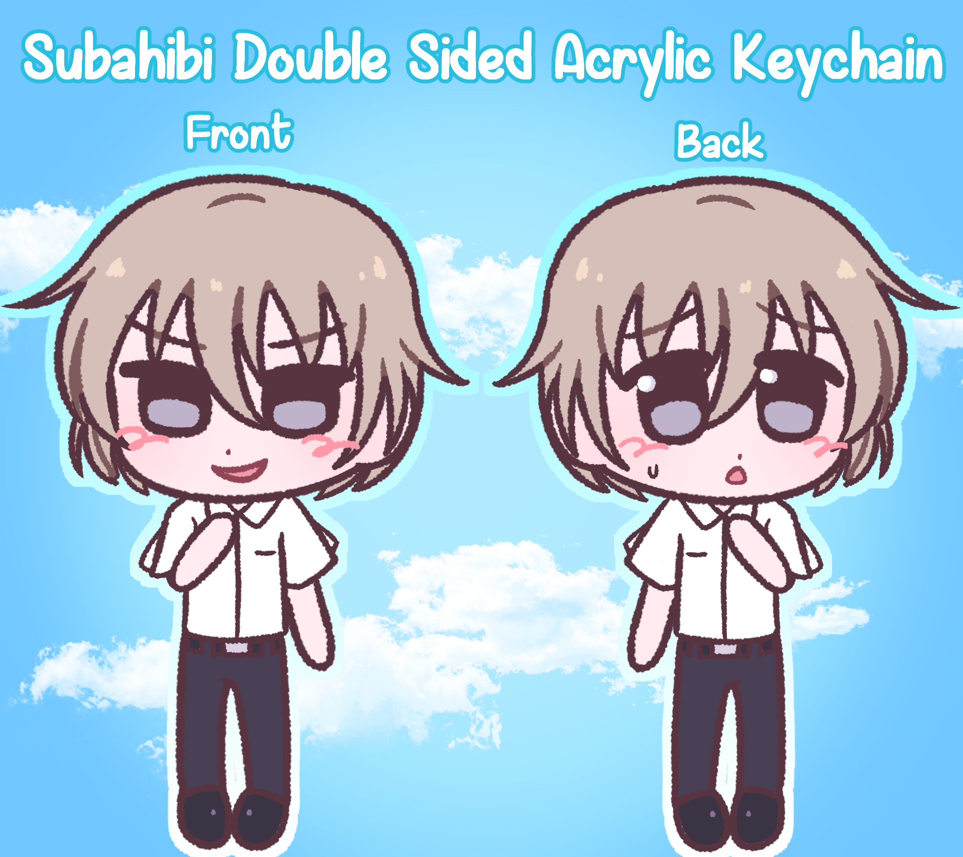 Subahibi - Mamiya Takuji - Double Sided Acrylic Keychain