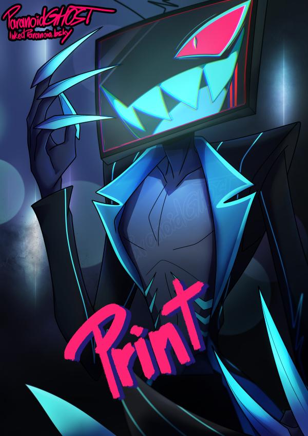 Blackout Vox Print