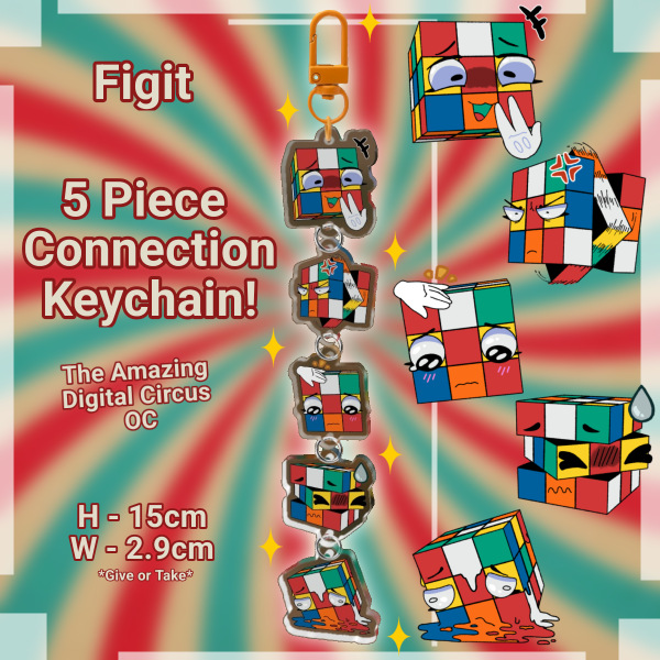 Figit Expressions - Oc Connection Keychain