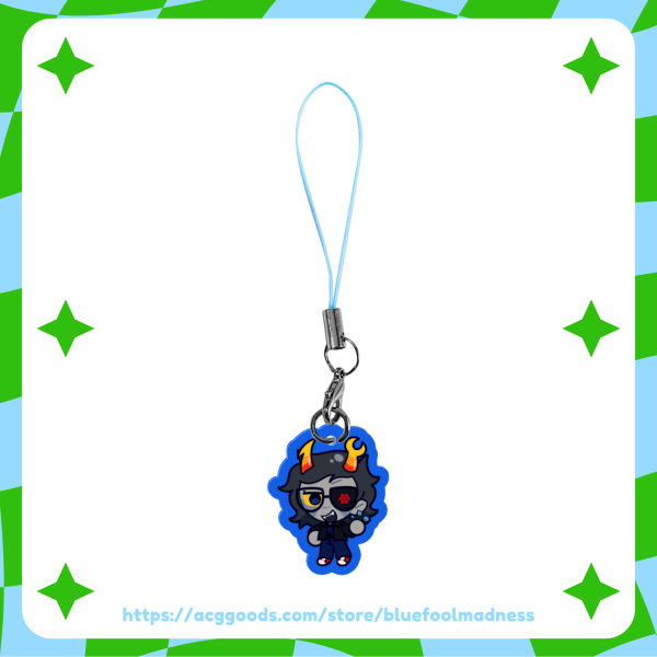 Vriska Serket [HOMESTUCK] - Phone Charm