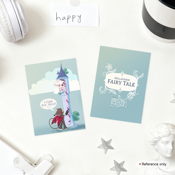 Huskerdust – Fairy Tale – Pearl Paper Card
