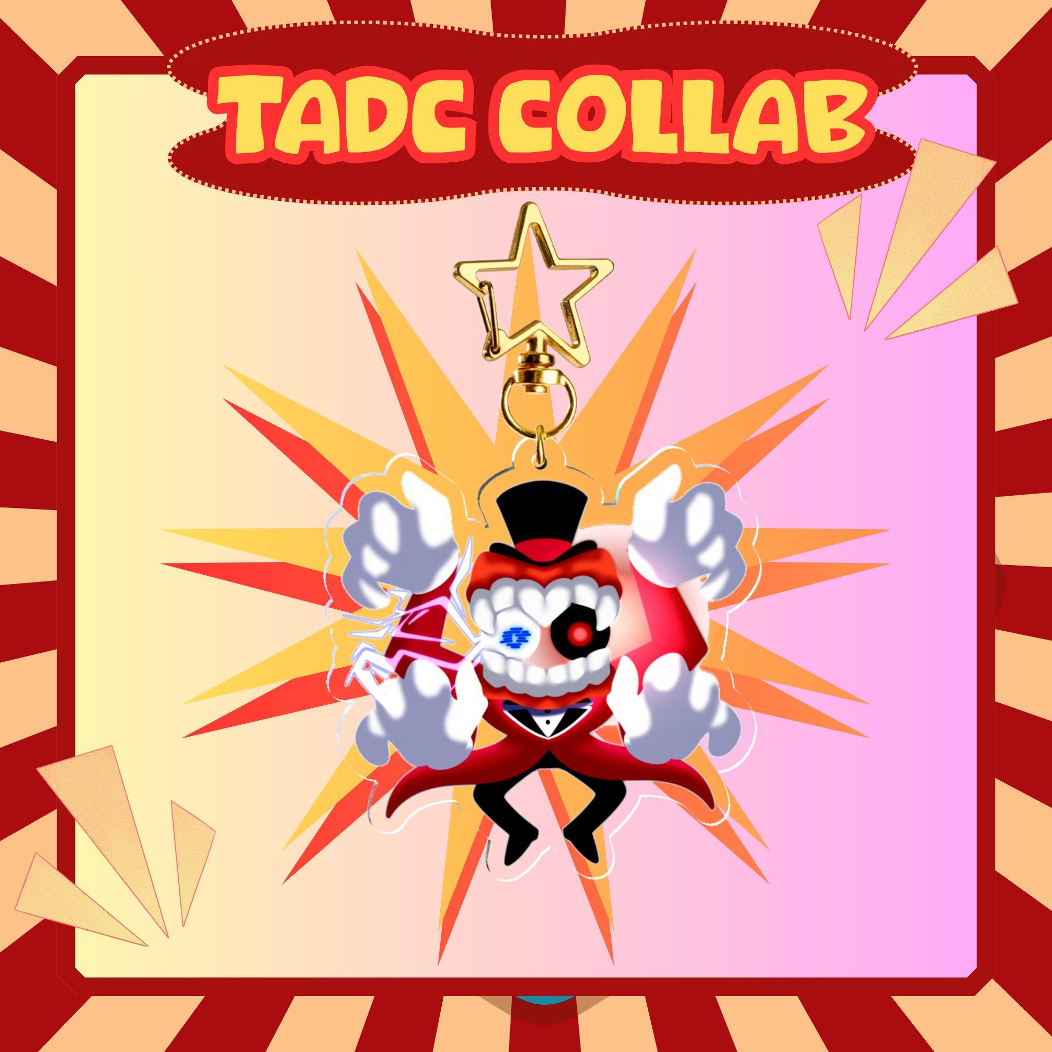 Caine || Keychain || TADC COLLAB