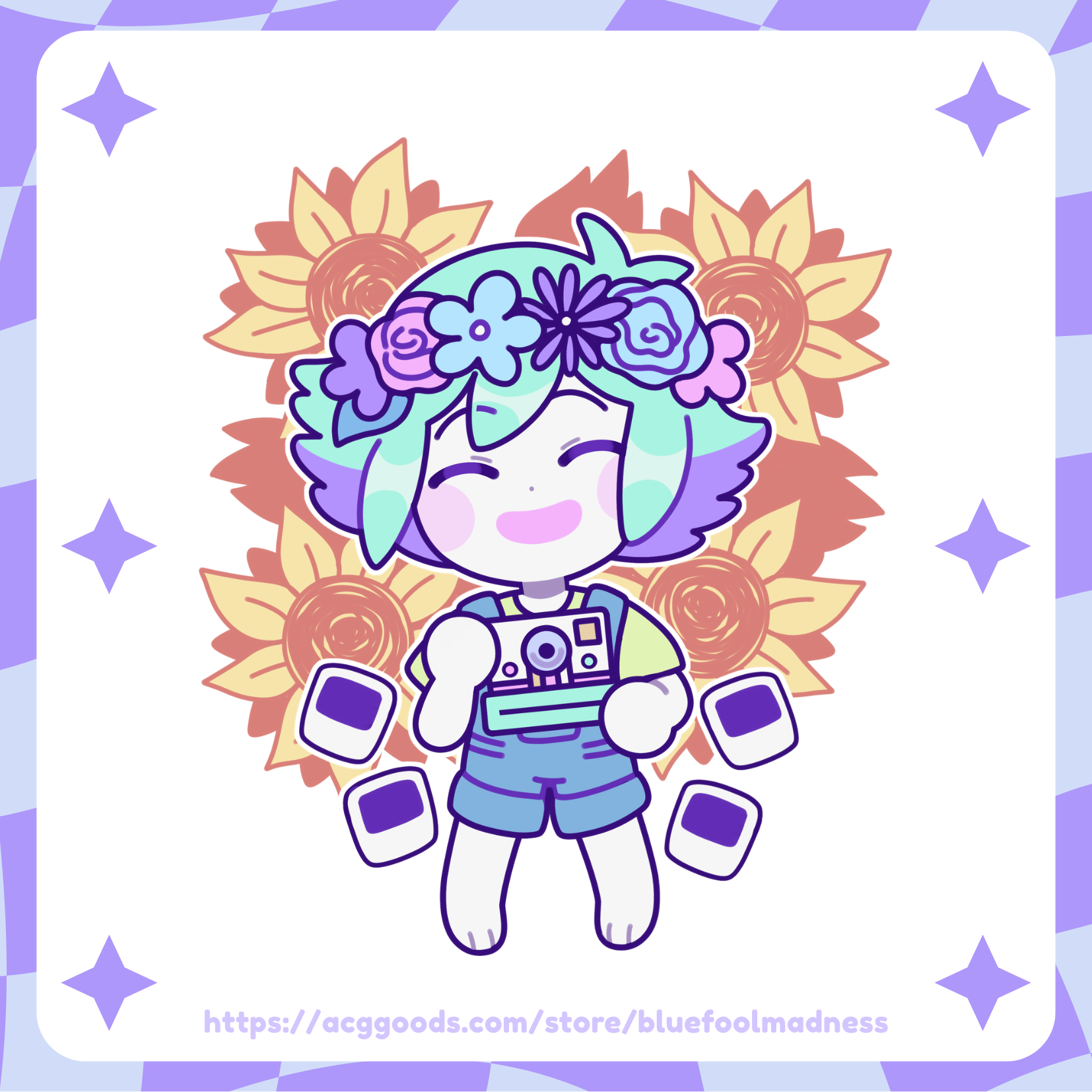 Headspace Basil [OMORI] - Sticker