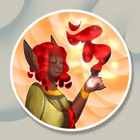Torio's Magic holographic sticker