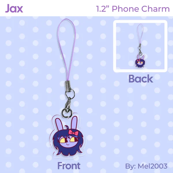 Fem Jax - Acrylic Phone Charm