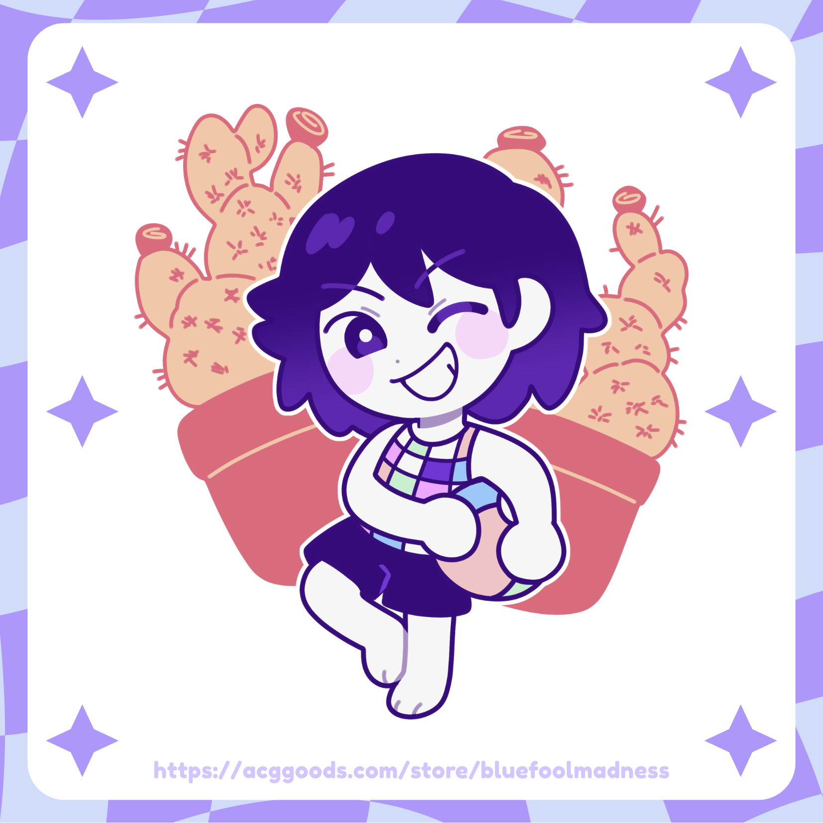 Headspace Kel [OMORI] - Sticker