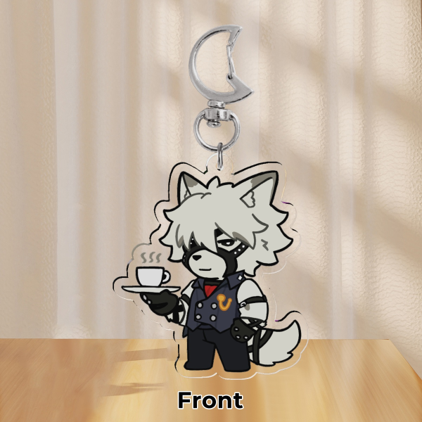 Lycaon 🐺 - Zenless Zone Zero ZZZ - Clear Acrylic Keychains