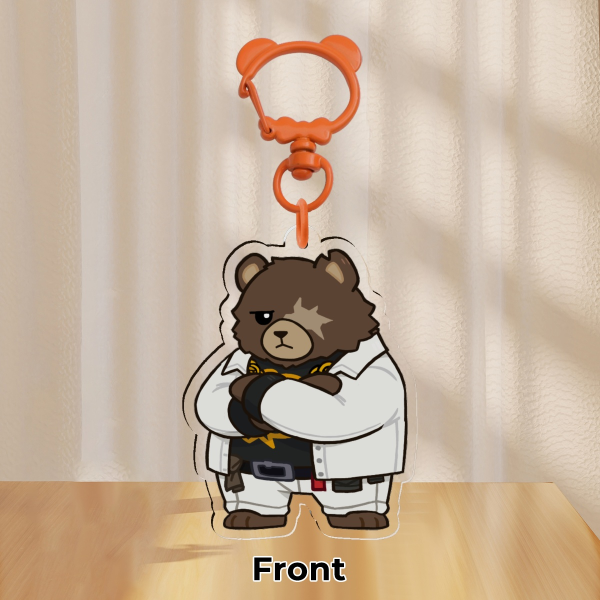 Ben Bigger 🐻 - Zenless Zone Zero ZZZ - Clear Acrylic Keychains