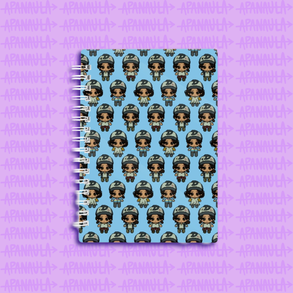 Pixel Clementines A6 Spiral Notebook