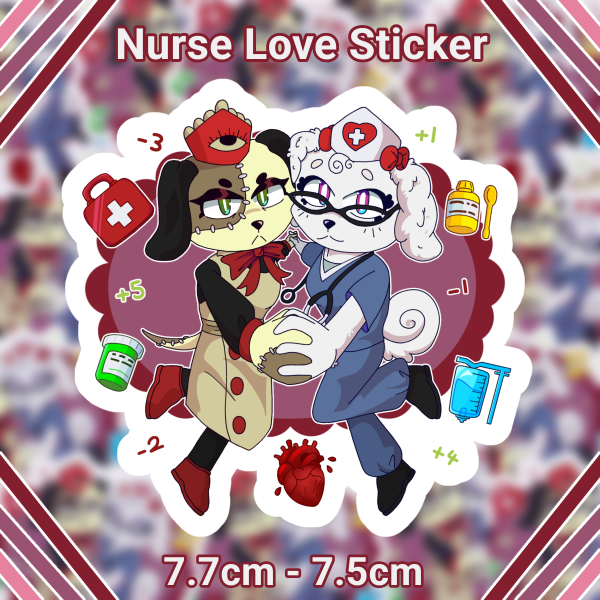 Nurse Love - Animal Hospital Sticker