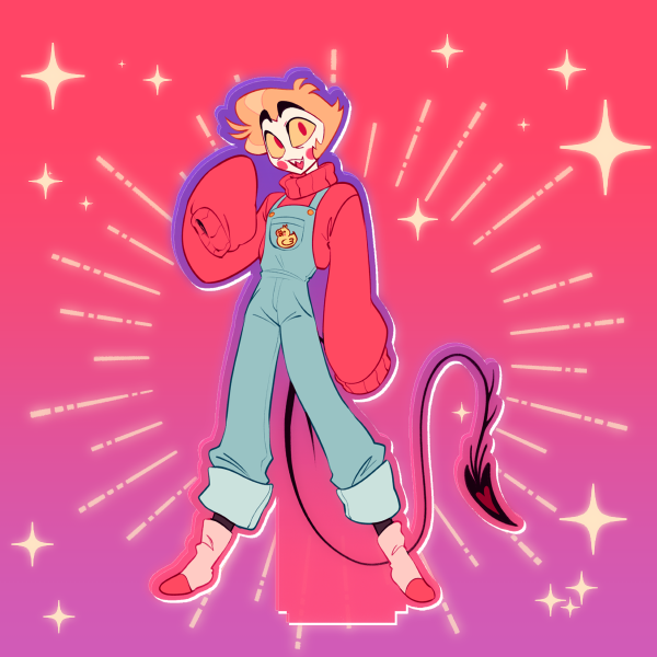 I can wear any color I please || Acrylic Standee
