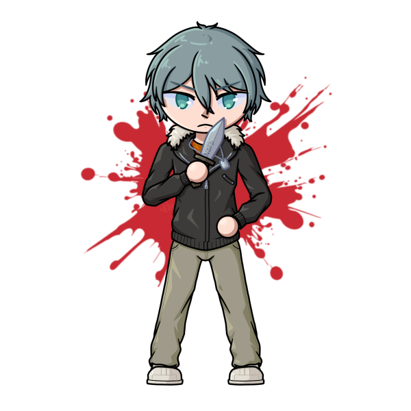 Akira acrylic keychain