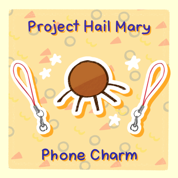 Project Hail Mary - Stick Rocky Phone Charm