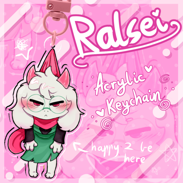 Ralsei || Deltarune keychain