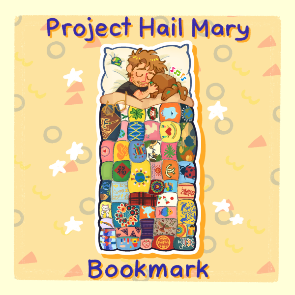 Project Hail Mary - Sleepy Grace and Rocky Bookmark