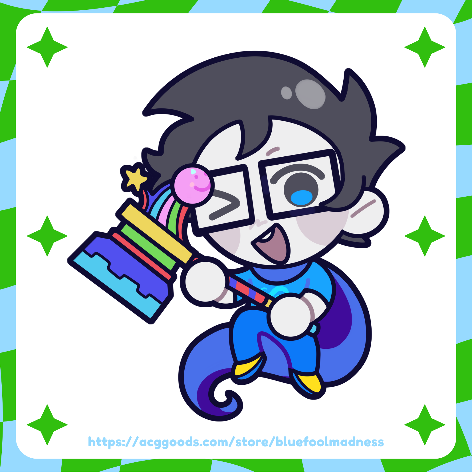 Chibi John Egbert [HOMESTUCK] - Sticker