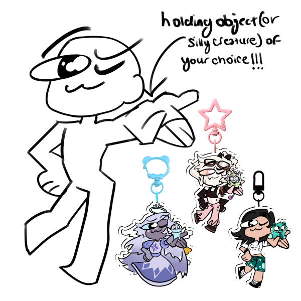 Palm Out YCH Charm!