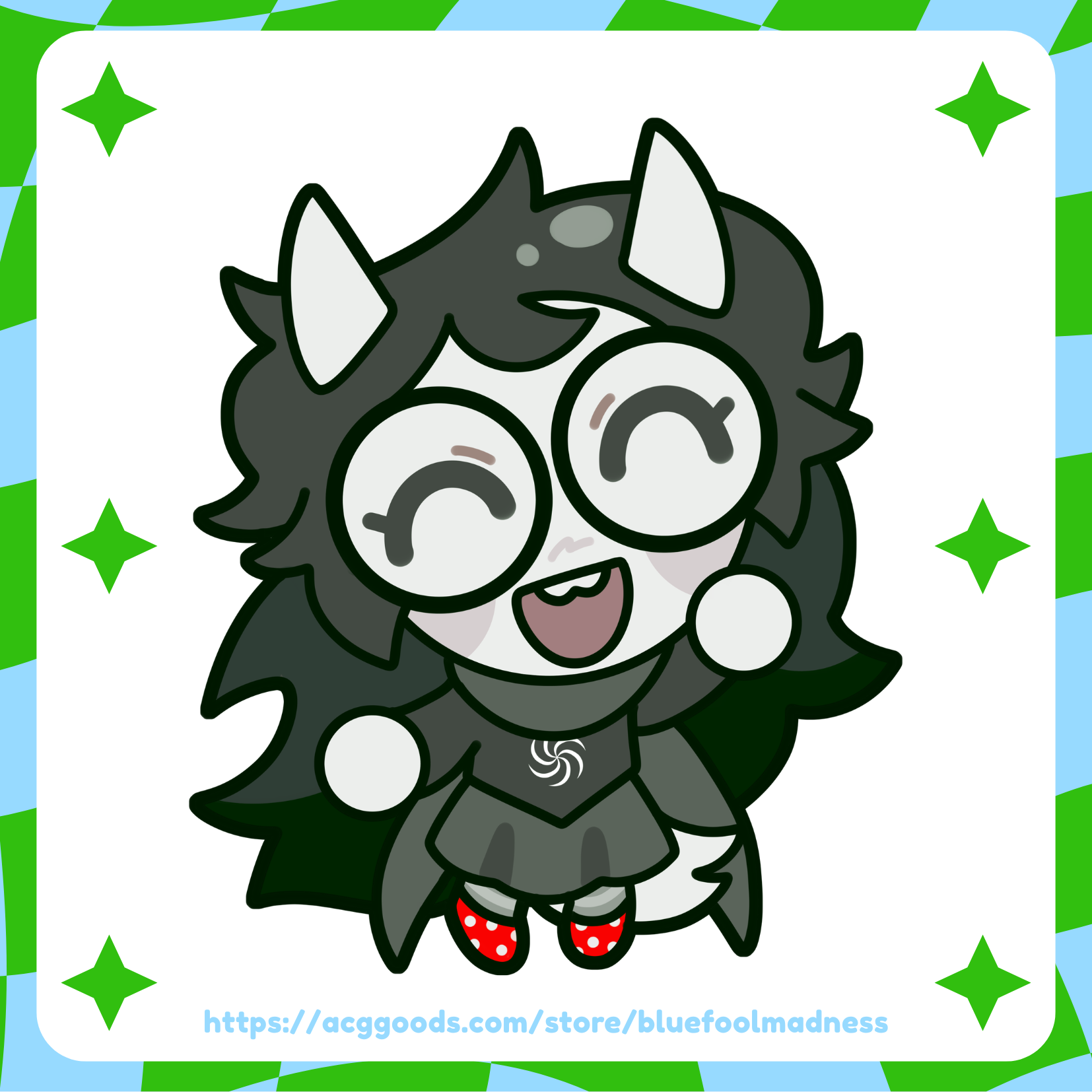Chibi Jade Harley [HOMESTUCK] - Sticker