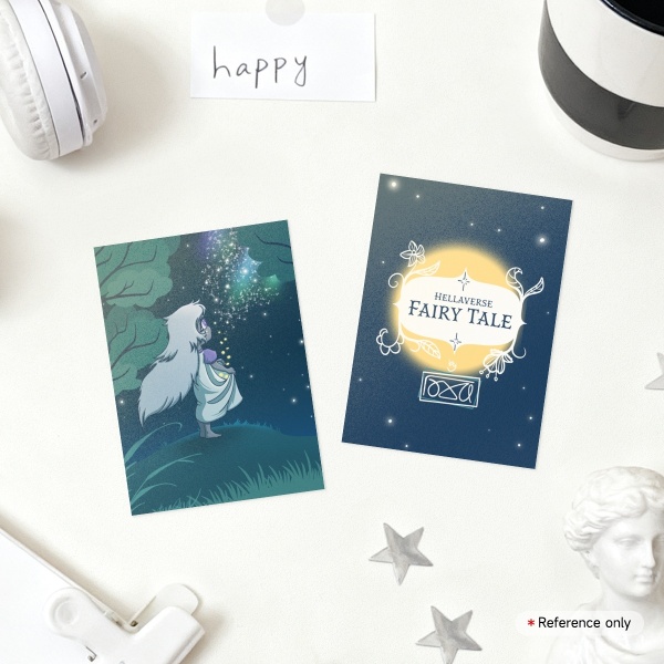 Emily – Fairy Tale – Pearl Paper Card