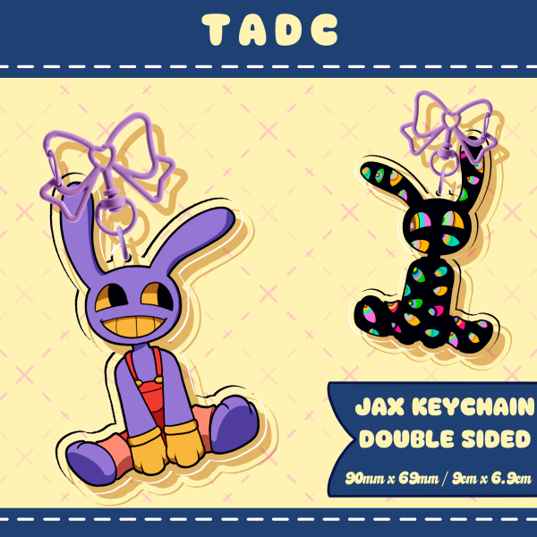 Jax Keychain │ Double Sided
