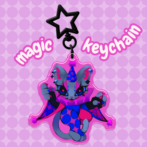 Magic Acrylic Keychain