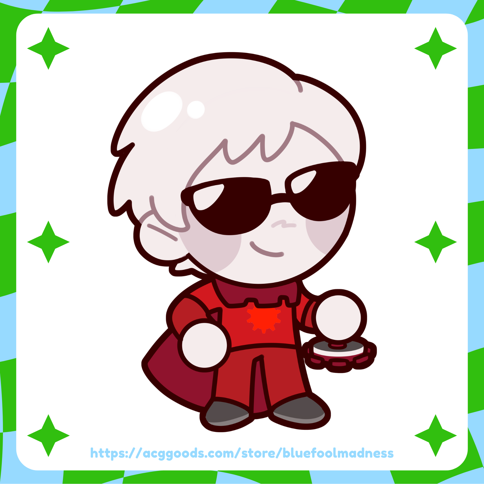 Chibi Dave Strider [HOMESTUCK] - Sticker